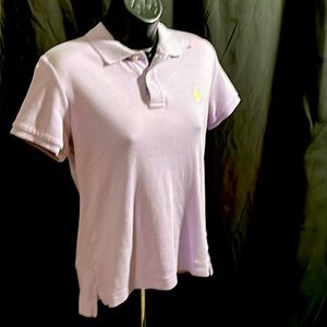 Ralph. Lauren sport polo shirt. Slim fit. Size L. Women’s. Purple.